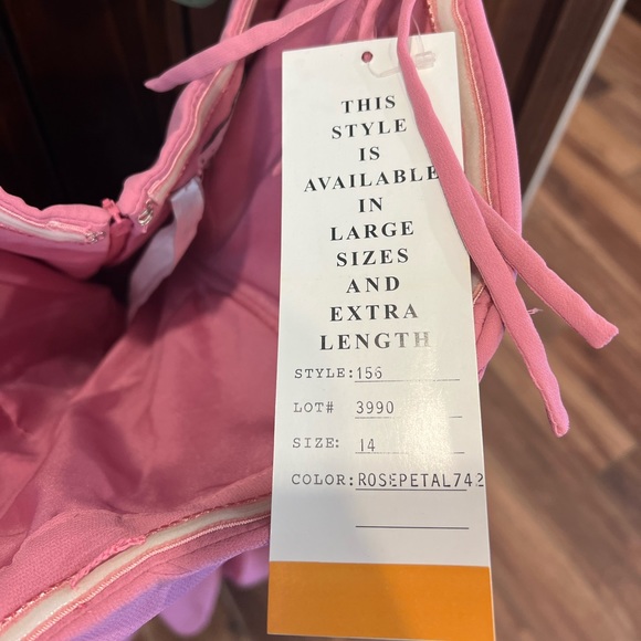 Bill Levkoff Formal Strapless Dress NWT - Picture 5 of 5